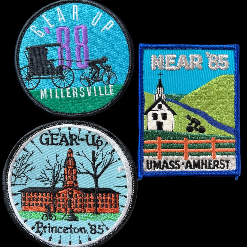 Vintage bicycle patches